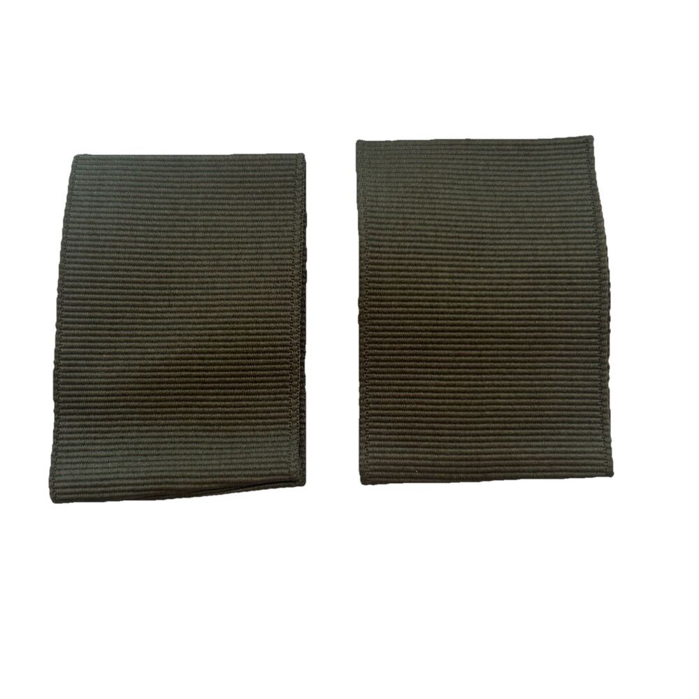 BSA Boy Scout-Leader Olive Green Shoulder EPAULET Loops Uniform Shirt ￼2 Pair